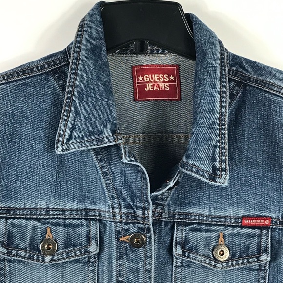 GUESS Jeans Jacket All Cotton - Picture 6 of 7